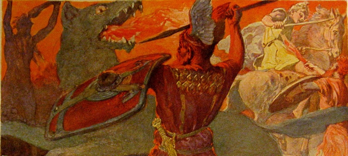 Como é a história do Ragnarök na mitologia nórdica?
