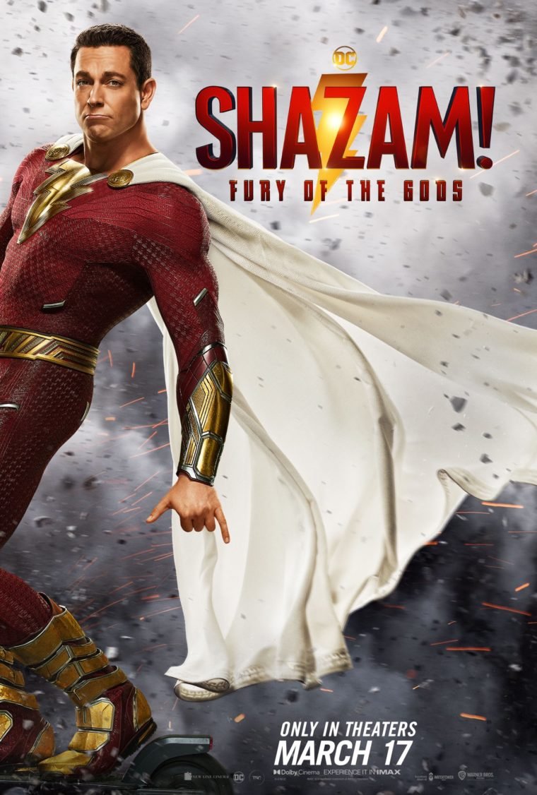 shazam furia dos deuses novo poster