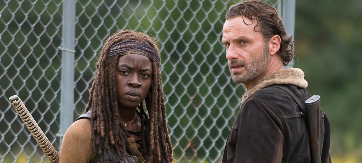 Derivado de The Walking Dead vai concluir história de Rick e Michonne, diz Danai Gurira