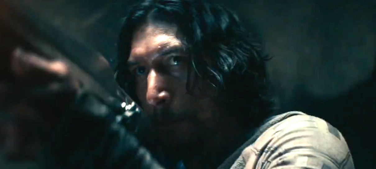 Adam Driver enfrenta terror pré-histórico em trailer de 65, filme produzido por Sam Raimi