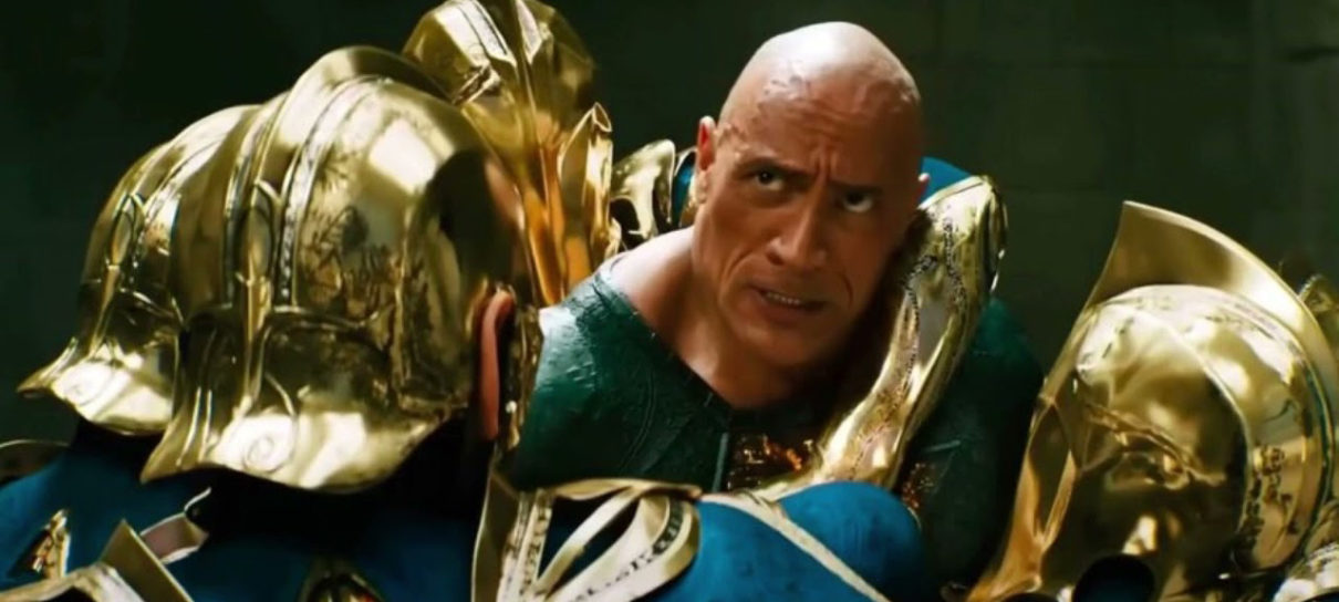 Dwayne Johnson revela que Adão Negro não estará na primeira fase da nova  gestão da DC