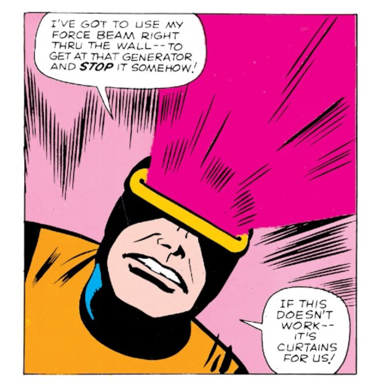 Ciclope, o primeiro líder dos X-Men