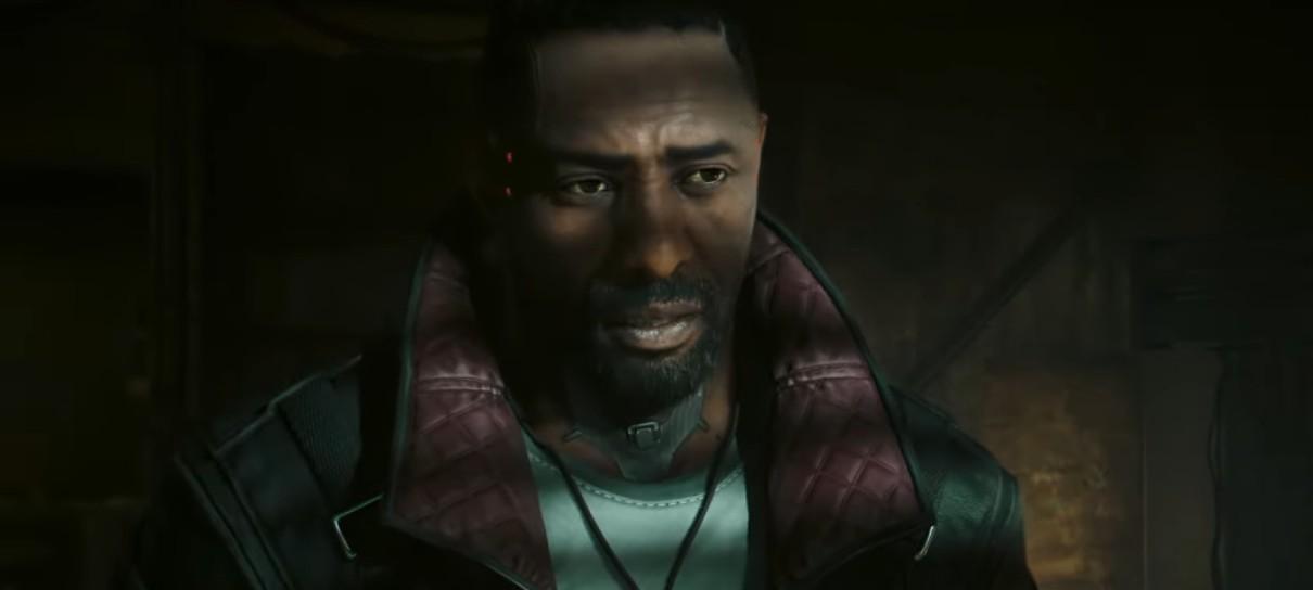Expansão de Cyberpunk 2077 destaca Idris Elba em novo trailer