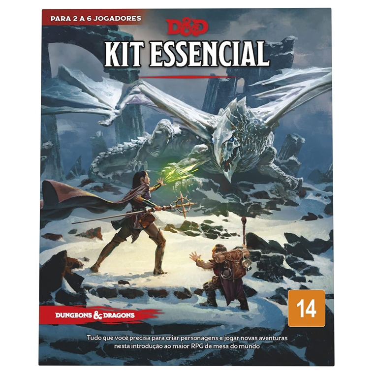 Dungeons and Dragons Kit essencial é um dos lançamento de D&D no NerdBunker