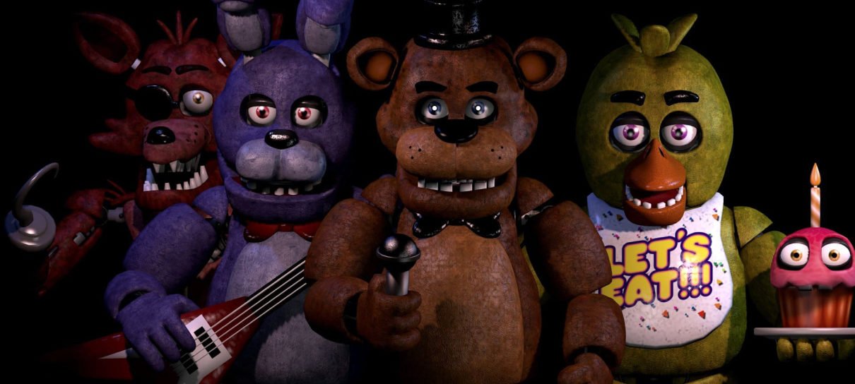 Todos os personagens de five nights at Freddy,s 