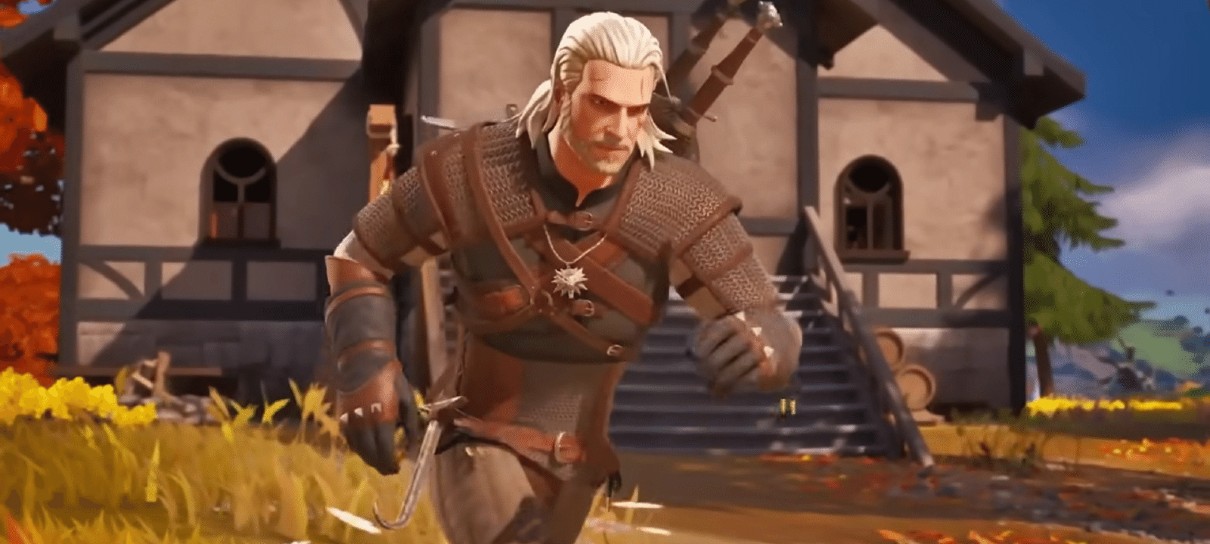 Quando Geralt chegará ao Fortnite?