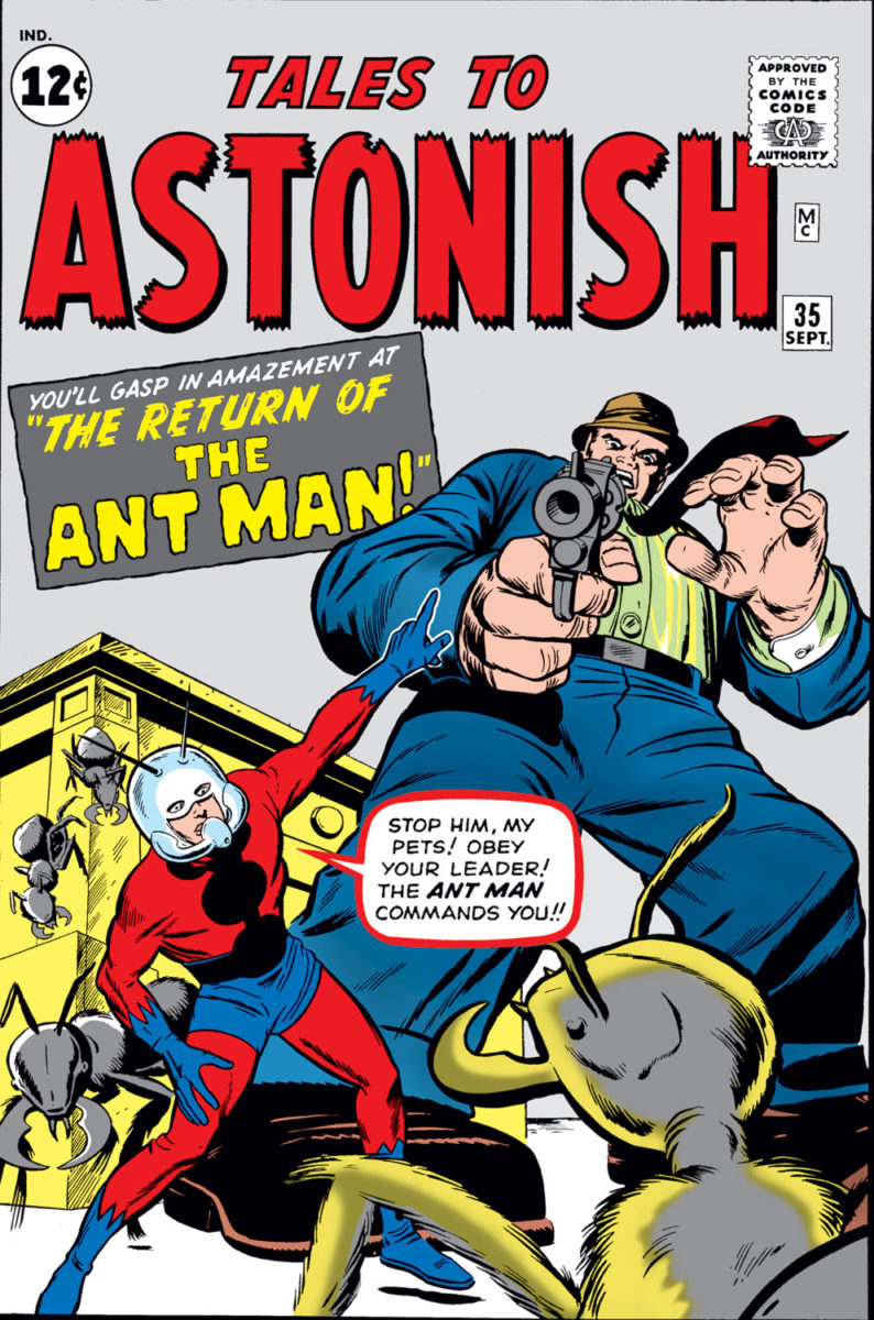 Arte de Hank Pym, o Homem-Formiga original