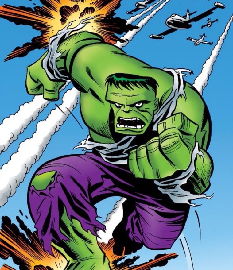 Arte do Incrível Hulk