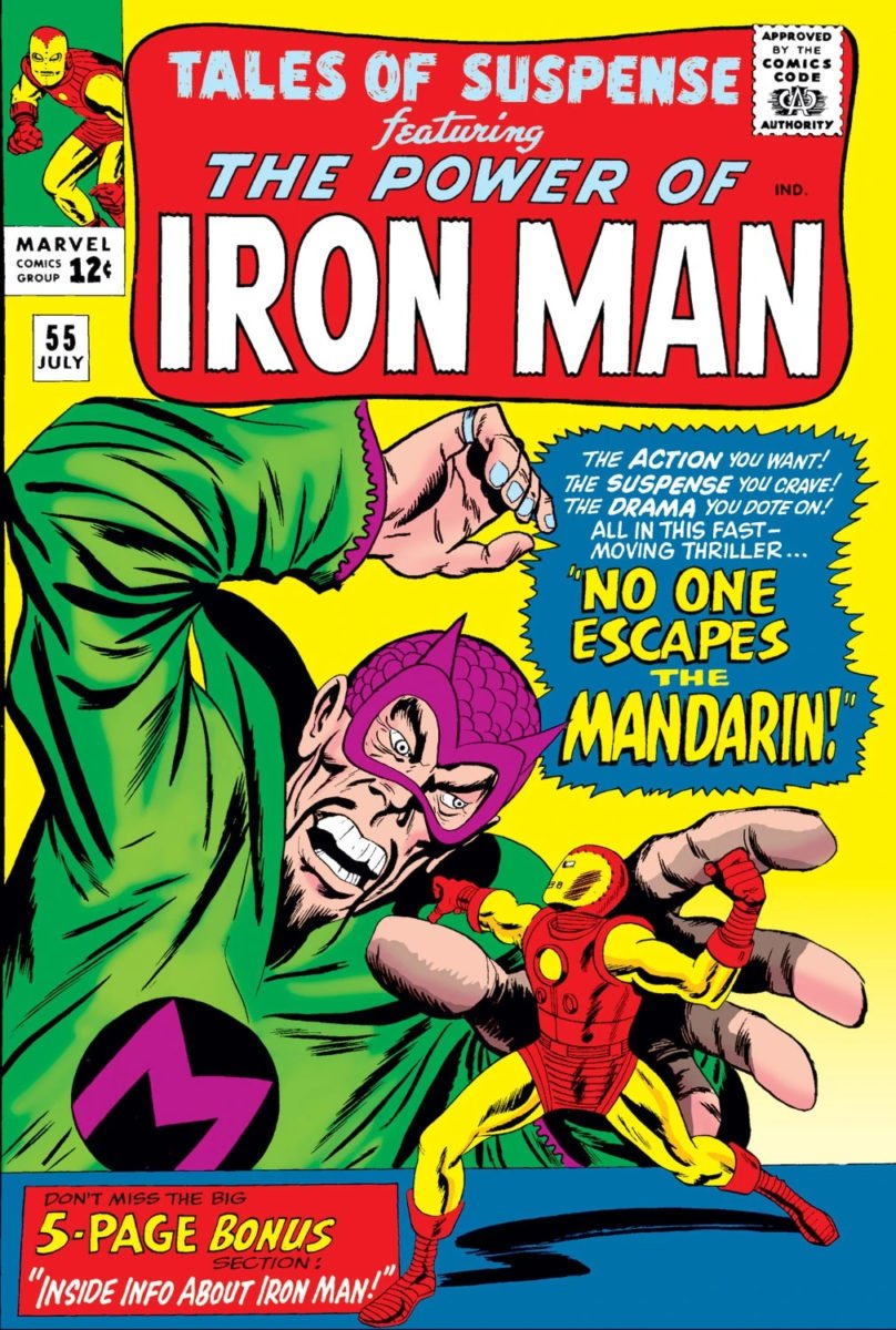 Arte do Mandarim, um dos mais antigos vilões do Homem de Ferro