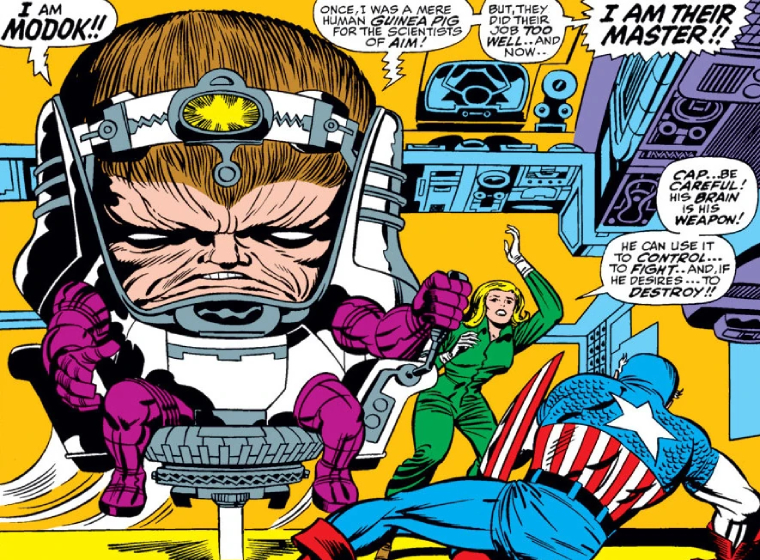 O vilão MODOK