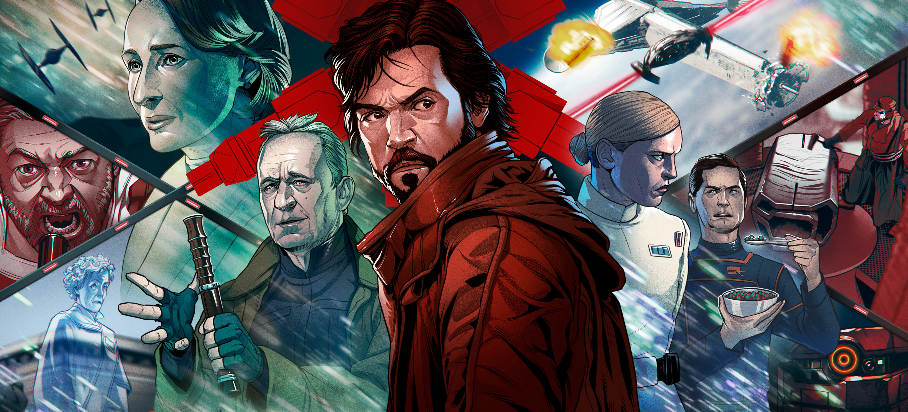 Capa do episódio Star Wars: Andor – Enfrentem o Império!