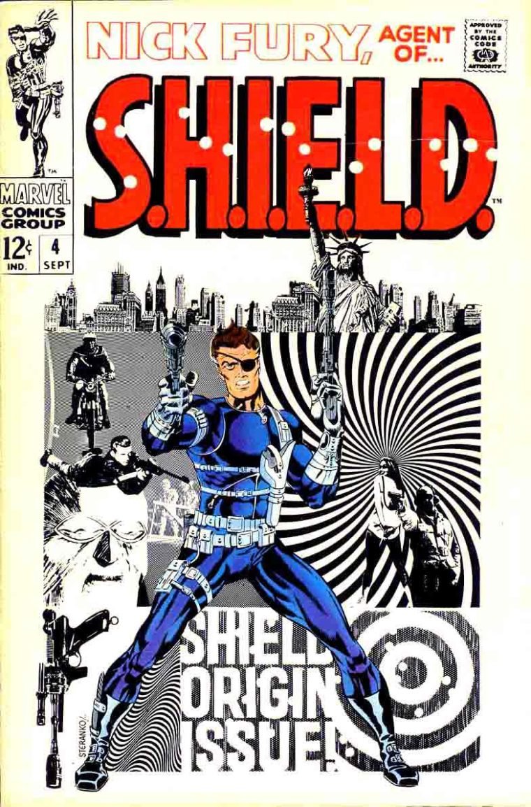 Nick Fury, herói de guerra que se tornou espião e chefão da SHIELD