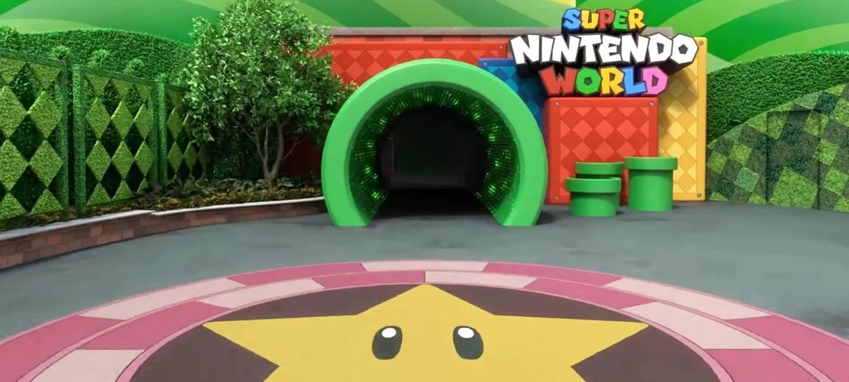 Game na vida real: Nintendo inaugura parque temático neste mês