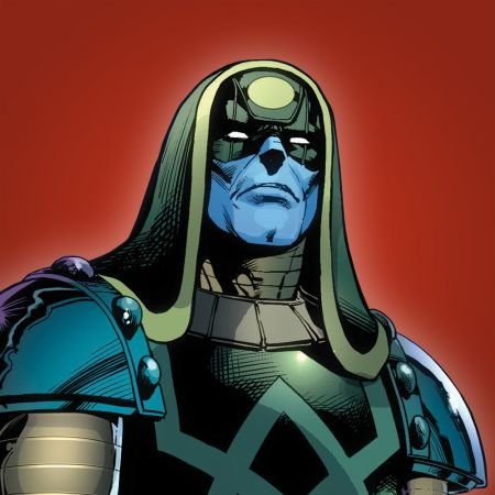 Arte de Ronan, O Acusador, vilão que surgiu nas HQs do Quarteto Fantástico