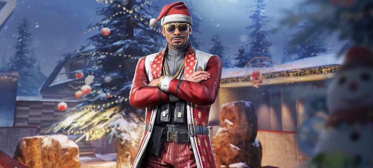 Snoop Dogg ganha skin natalina em atualização de CoD Mobile