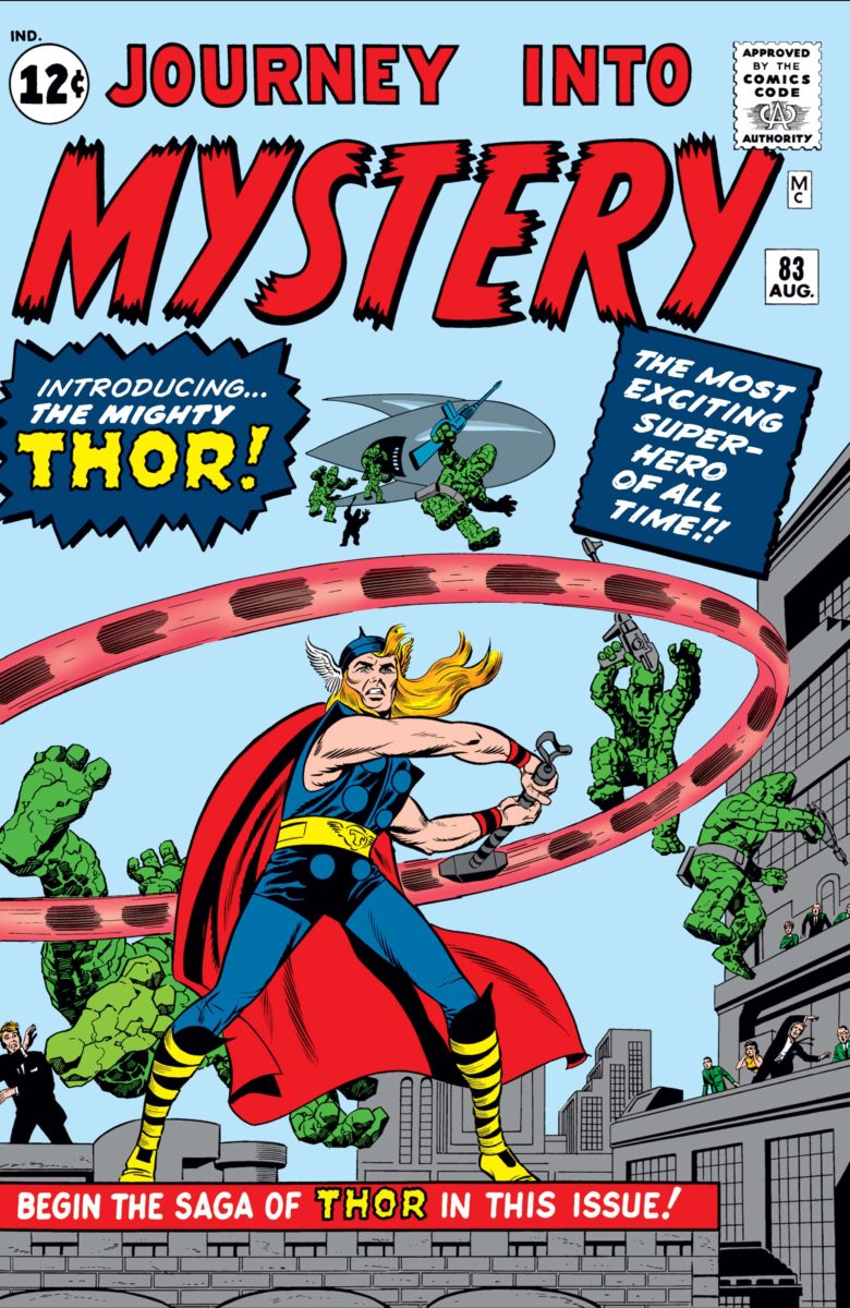 A primeira aparição de Thor nas HQs
