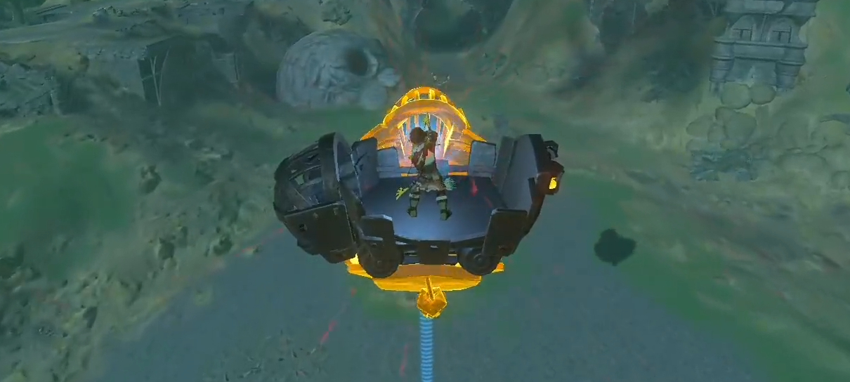 Jogador cria máquina voadora em Zelda: Breath of the Wild