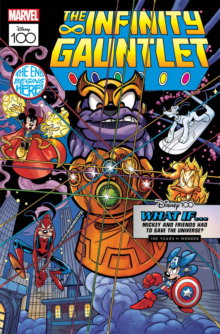 Mickey e sua turma recriam capas clássicas da Marvel para