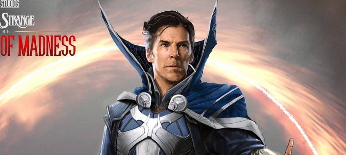Arte revela visual completo do Doutor Estranho Supremo de Multiverso da Loucura