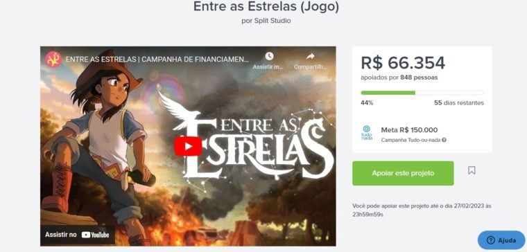 Entre as Estrelas: Novo jogo brasileiro com temática indígena está em fase  de financiamento - Millenium