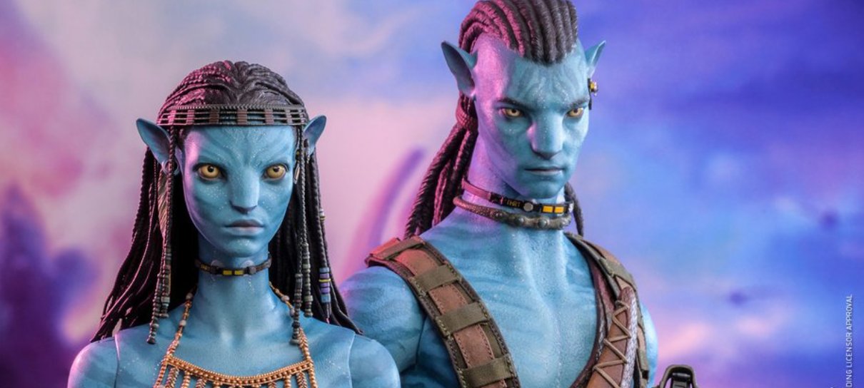Hot Toys lança colecionáveis de Jake e Neytiri em Avatar 2