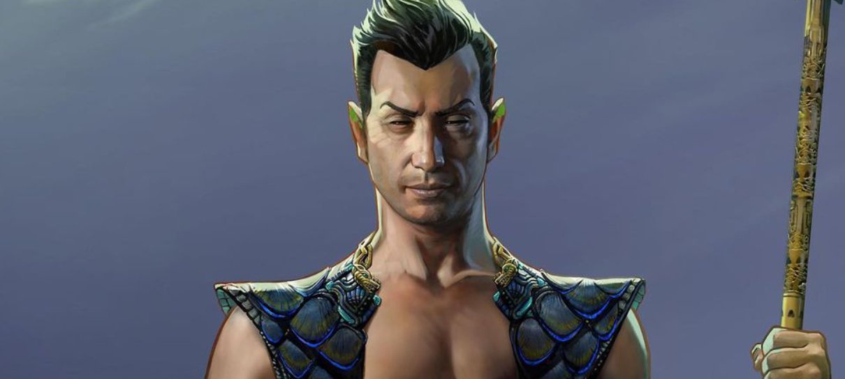 Arte de Pantera Negra 2 mostra Namor com visual clássico