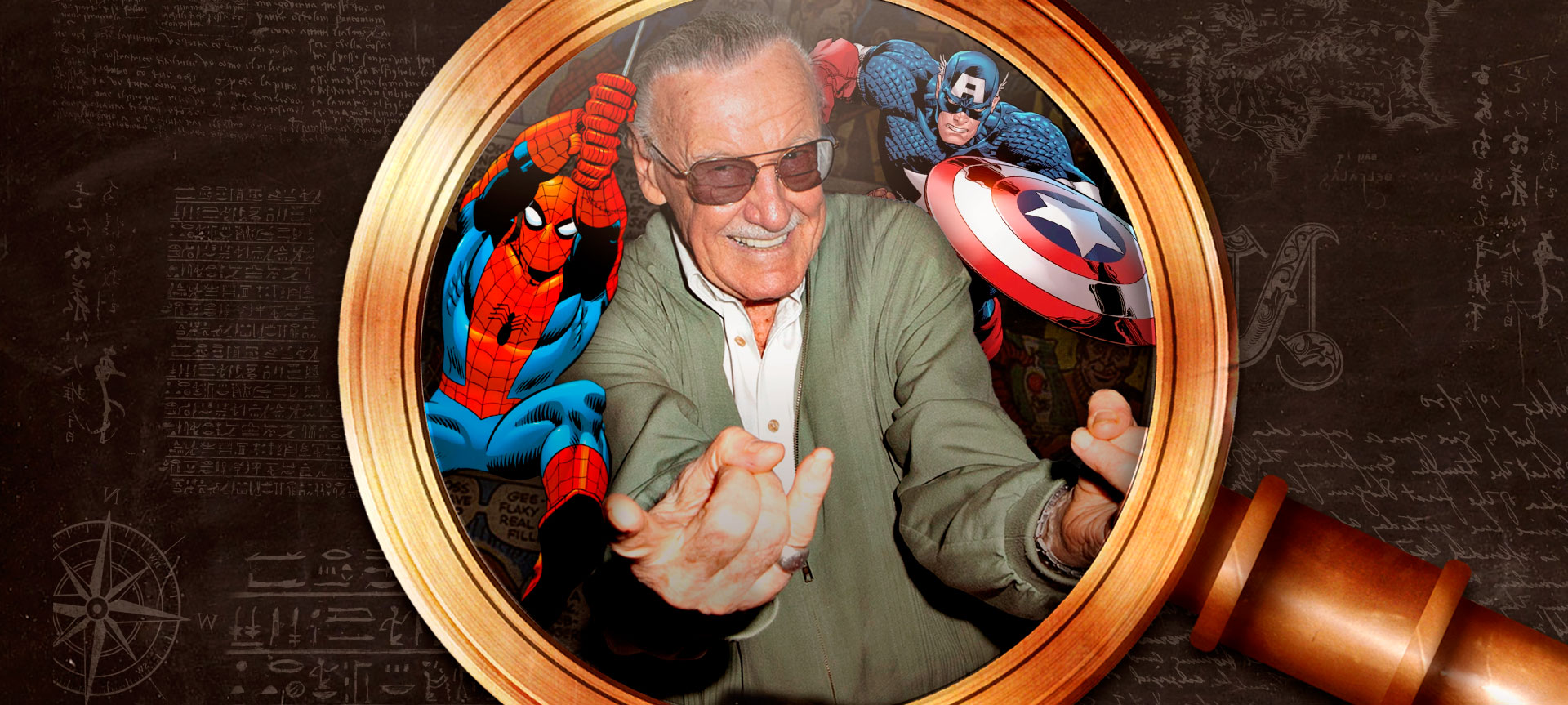 A vida e criações de Stan Lee