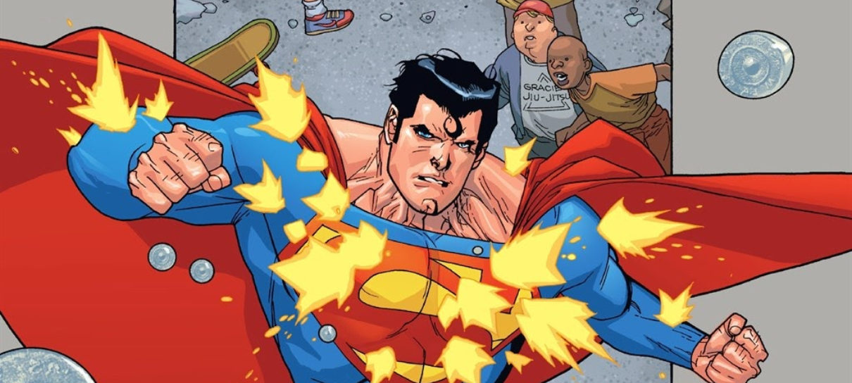 A animação de Grandes Astros Superman – Arte Final HQ