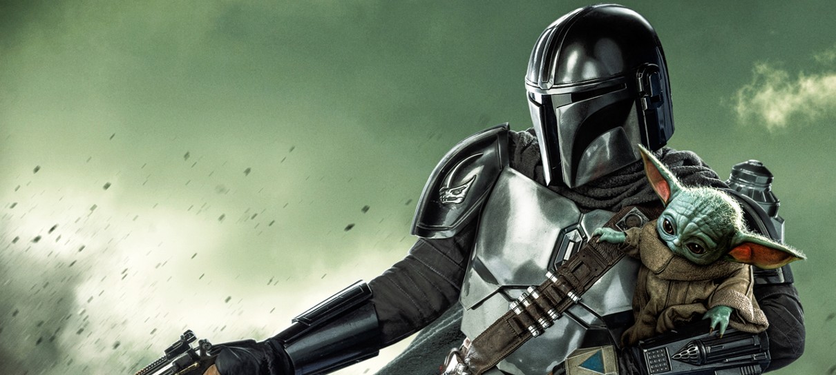 3ª temporada de The Mandalorian ganha cartaz com Grogu de volta