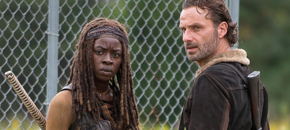 Atores de Rick e Michonne se reencontram para nova minissérie de The Walking Dead