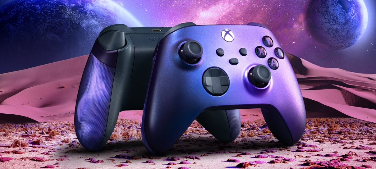 Microsoft anuncia controle de Xbox na cor Stellar Shift