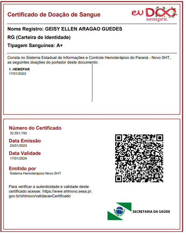 Geisy Ellen Aragão Guedes