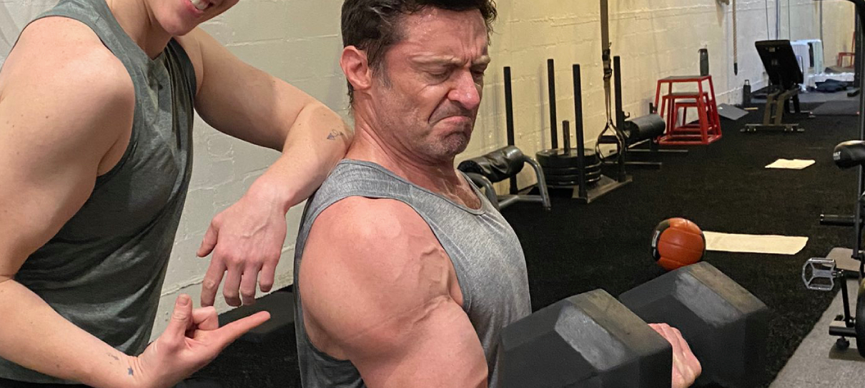 Hugh Jackman mostra treinamento pesado para Deadpool 3