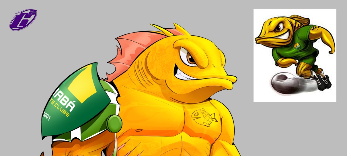 Artista imagina mascotes do Brasileirão como personagens de jogos de luta