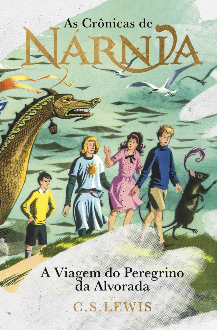 Capa da nova versão de As Crônicas de Nárnia: A Viagem do Peregrino da Alvorada (HarperCollins/Nerdbunker/Divulgação)