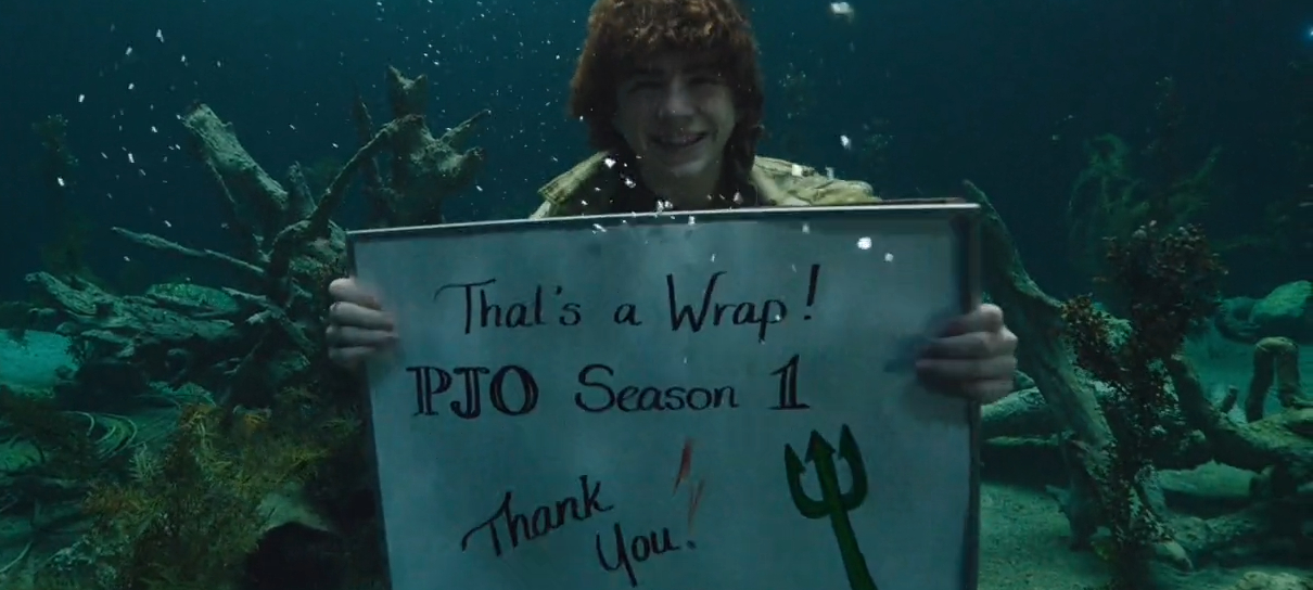 Série de Percy Jackson encerra gravações da primeira temporada