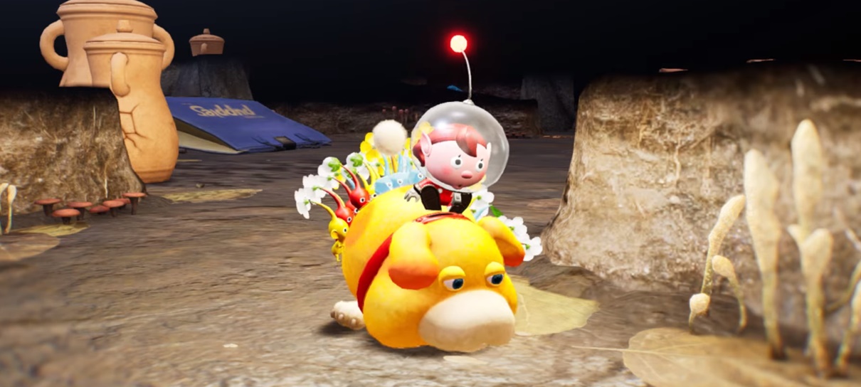 Pikmin 4 ganha primeiro vídeo de gameplay com chefes e cachorrinho
