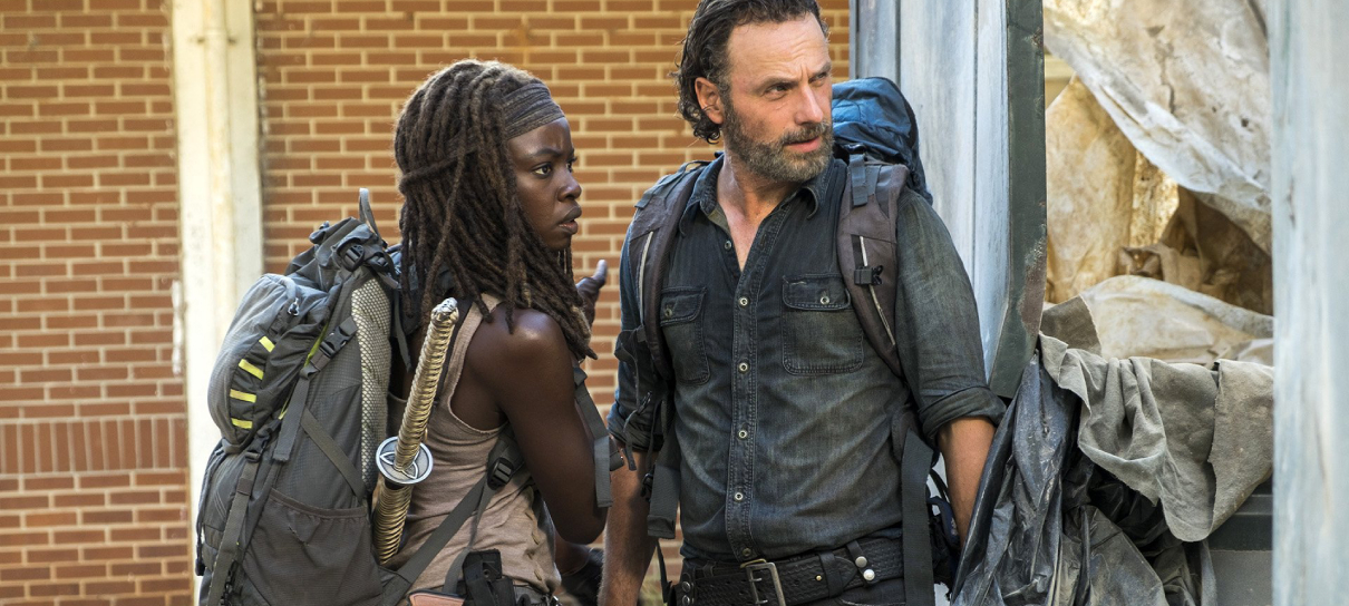 Derivado de The Walking Dead com Rick e Michonne começa gravações