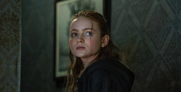 Sadie Sink em cena de A Baleia