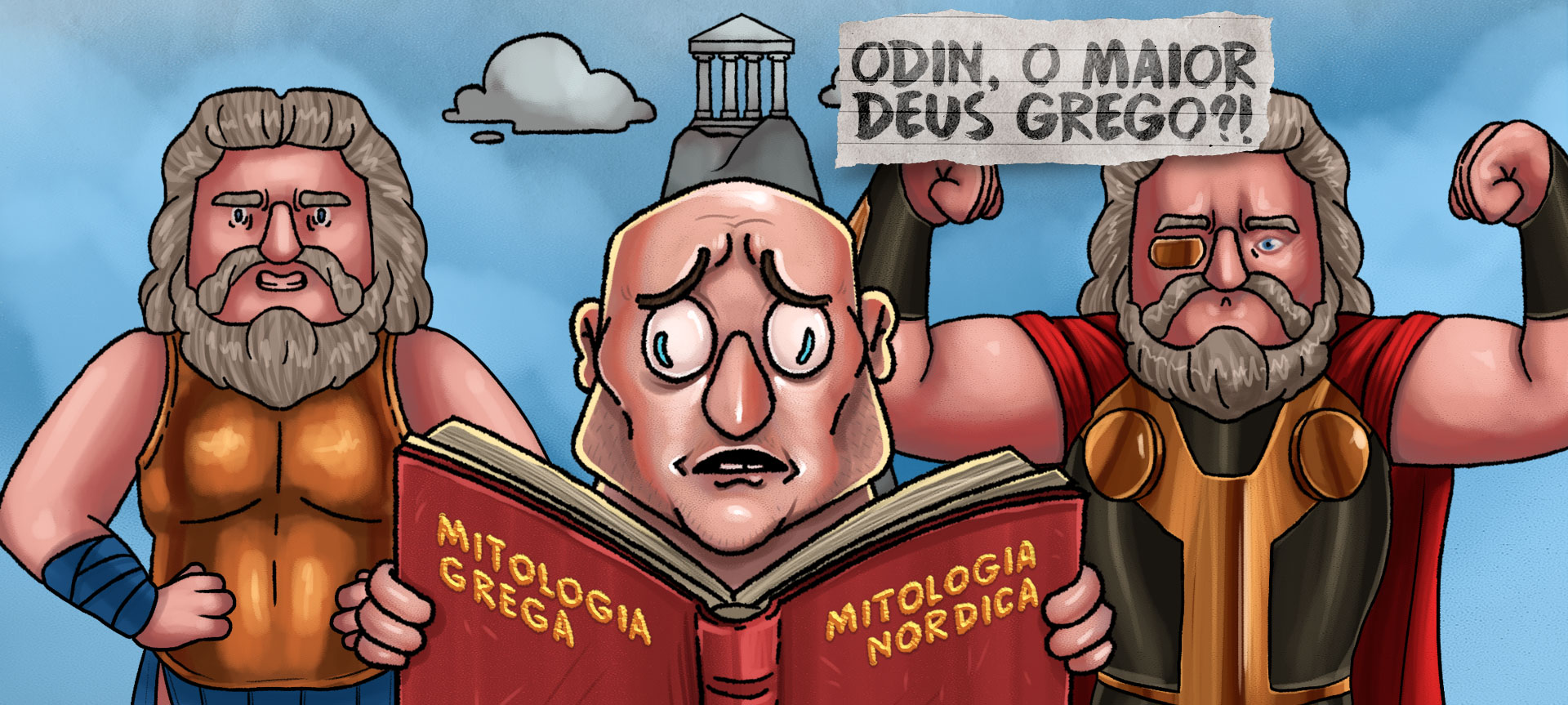O ODIN É PAI DO HÉRCULES ?