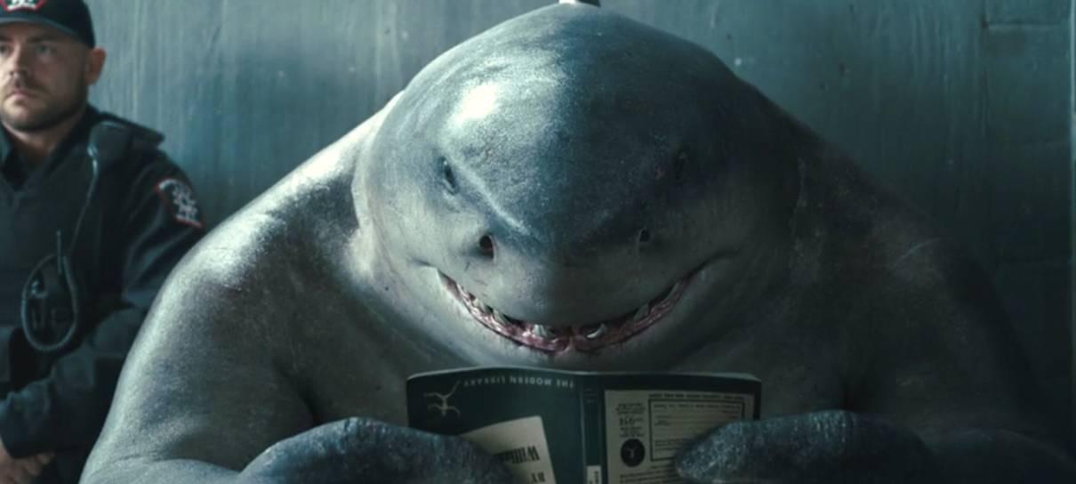 Cachorros de James Gunn tretam com Tubarão-Rei da DC