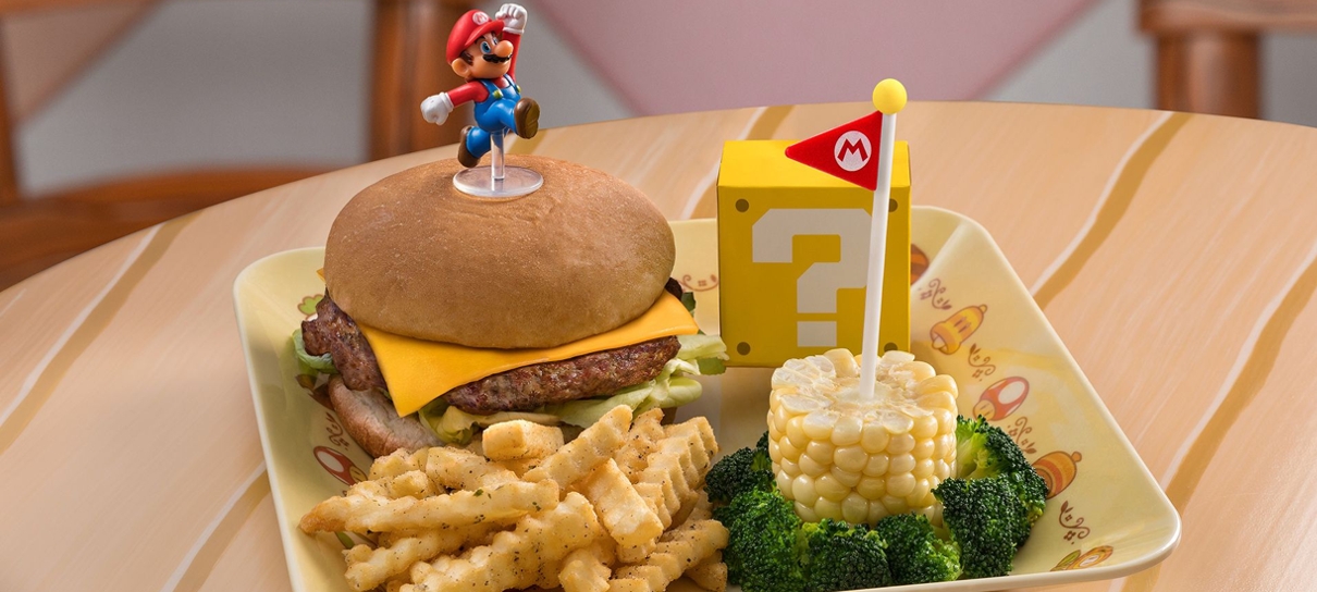 Super Nintendo World terá comidas temáticas da franquia Mario