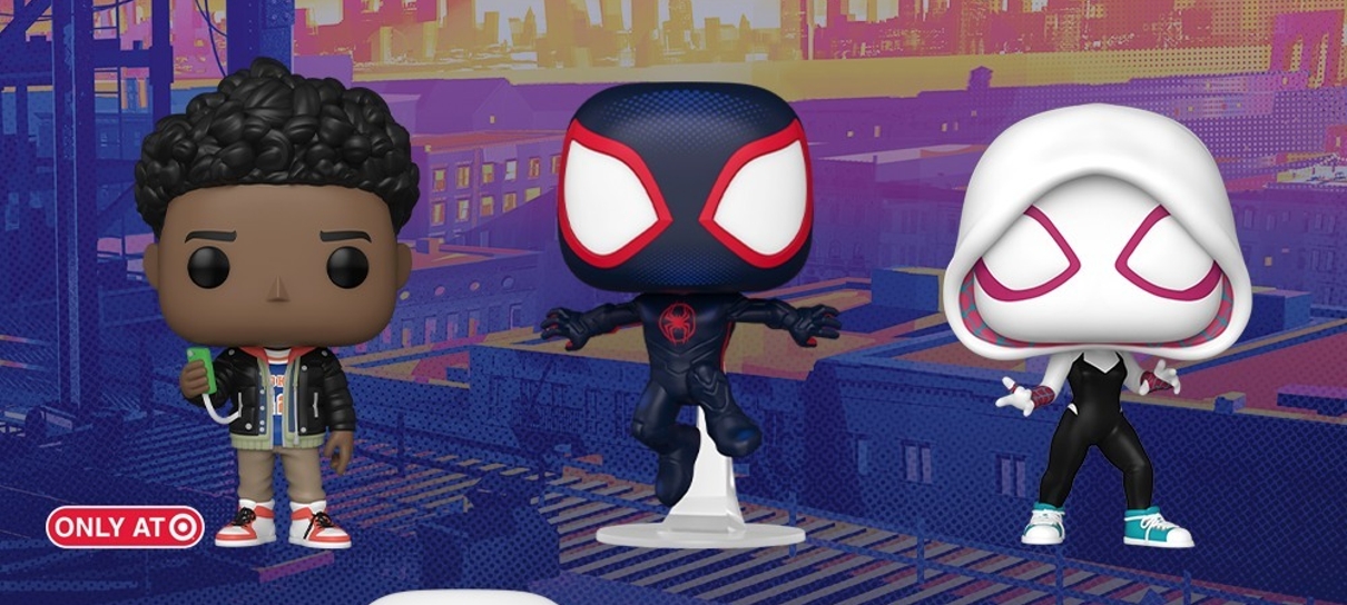 Homem-Aranha: Através do Aranhaverso ganha colecionáveis Funko