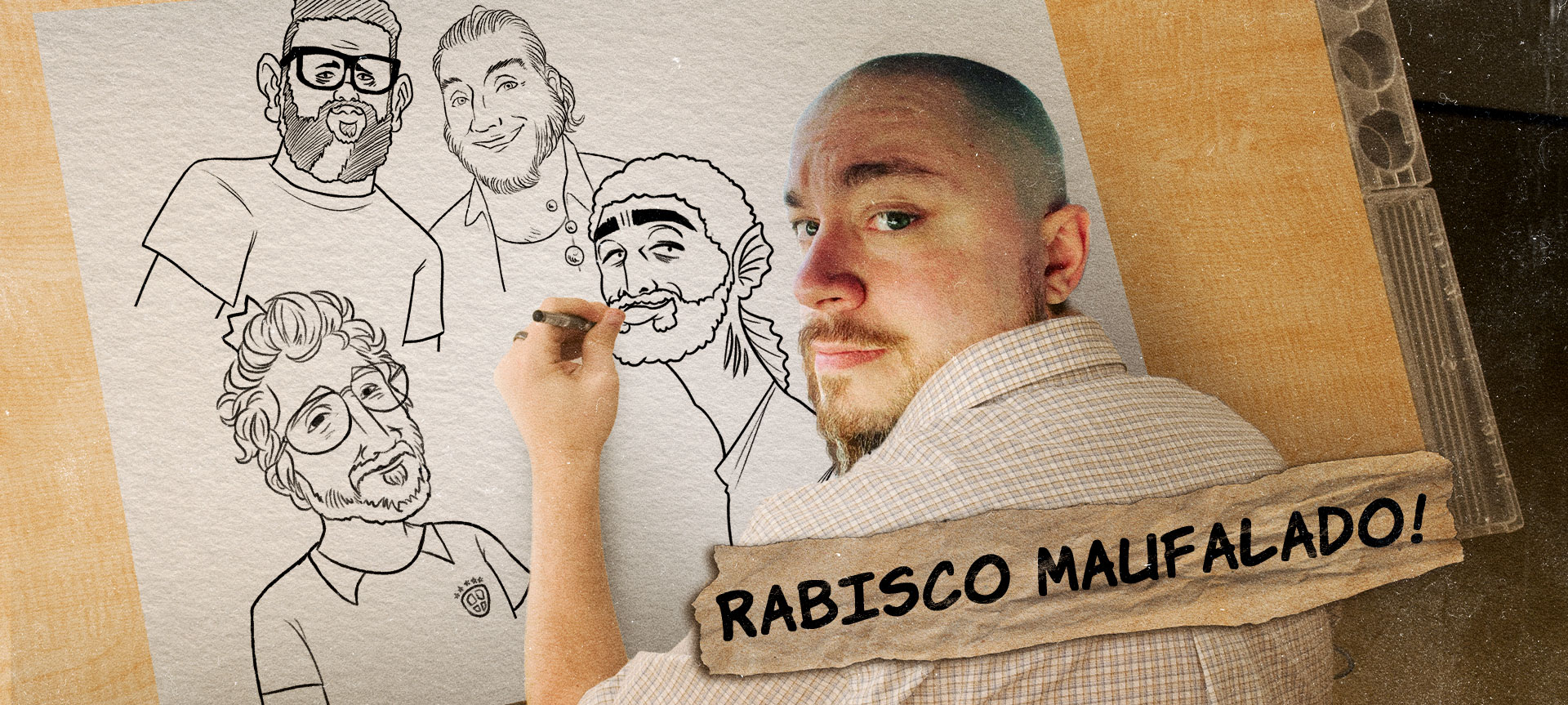 Rabisco Falado - O retrato Mau falado!