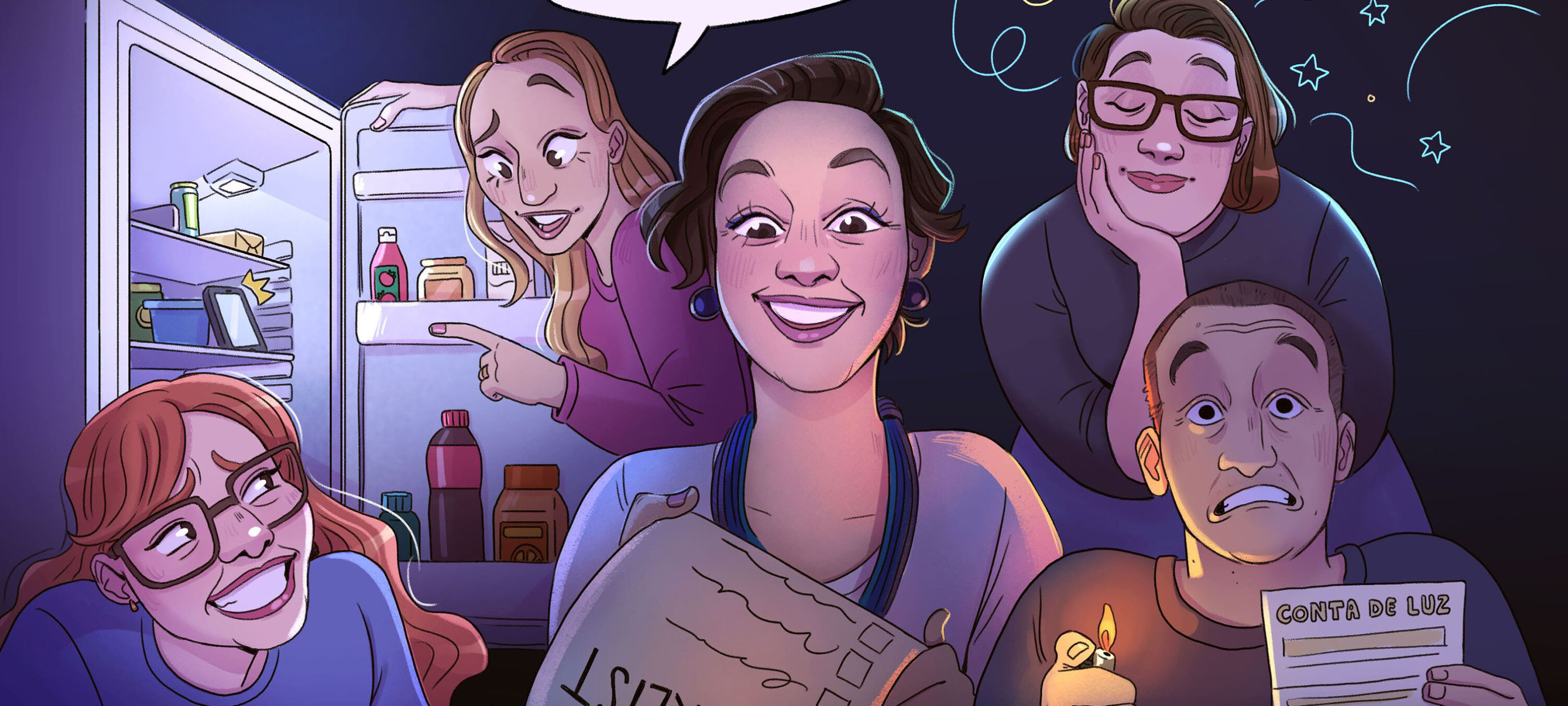 Eu vivo sempre no mundo da lua