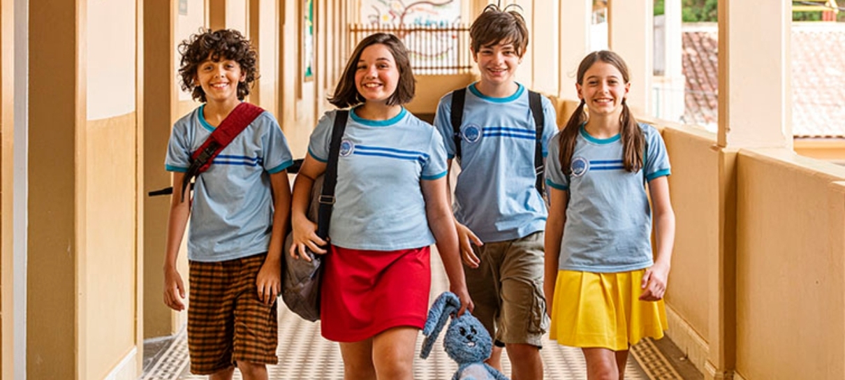 Atores de Laços apoiam elenco de Turma da Mônica Jovem