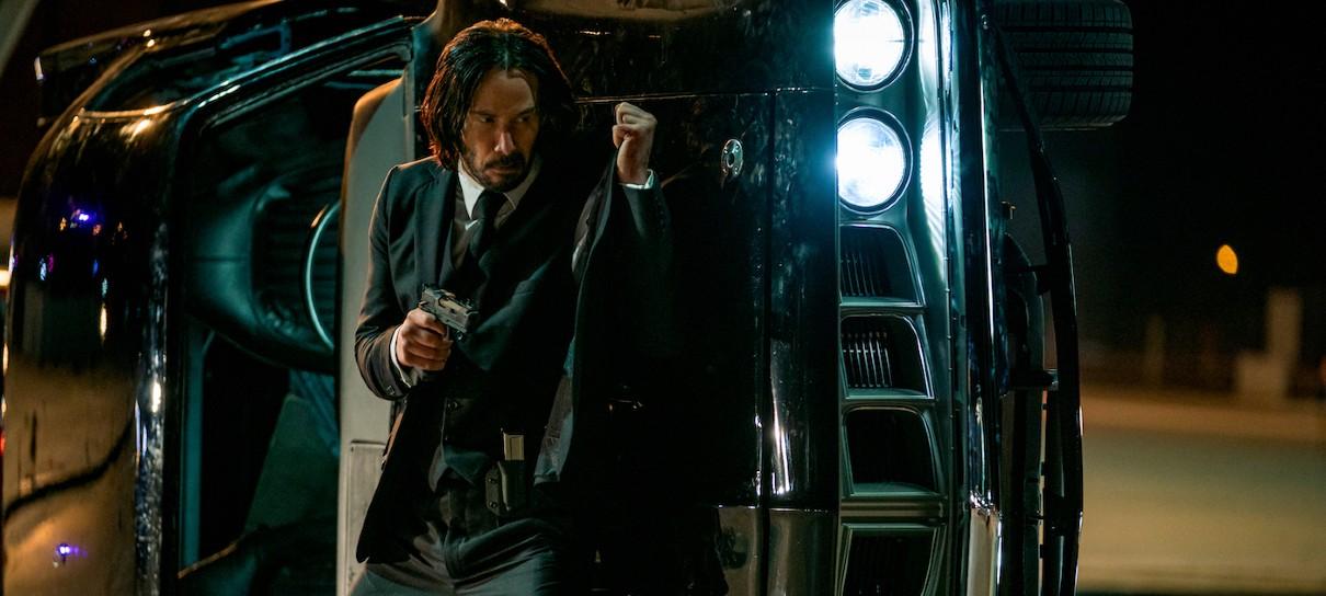 Keanu Reeves enfrenta novos vilões em cenas de John Wick 4