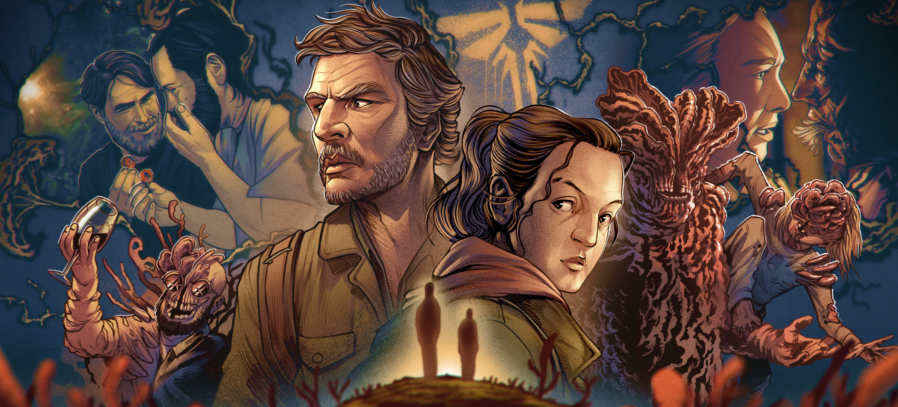 Capa do episódio The Last of Us: Procure a luz, morangos e zumbis