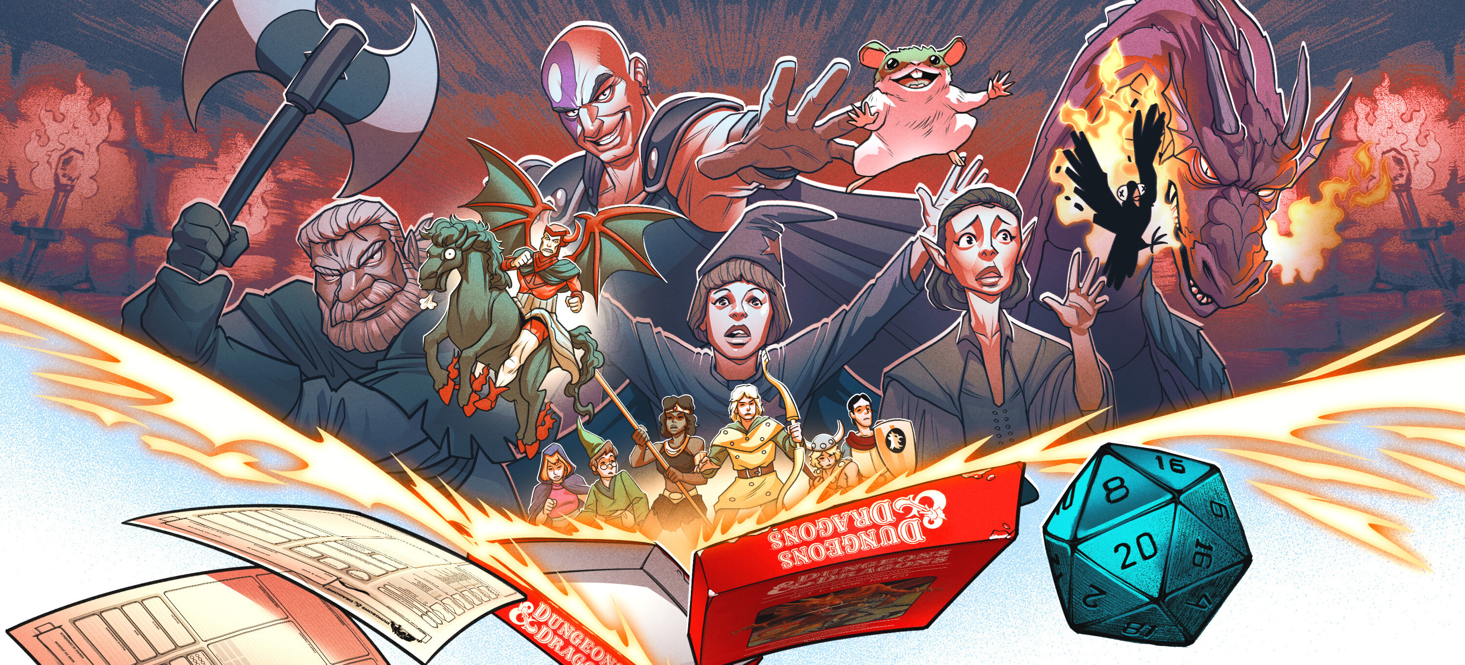 Capa do episódio Dungeons and Dragons: além dos livros
