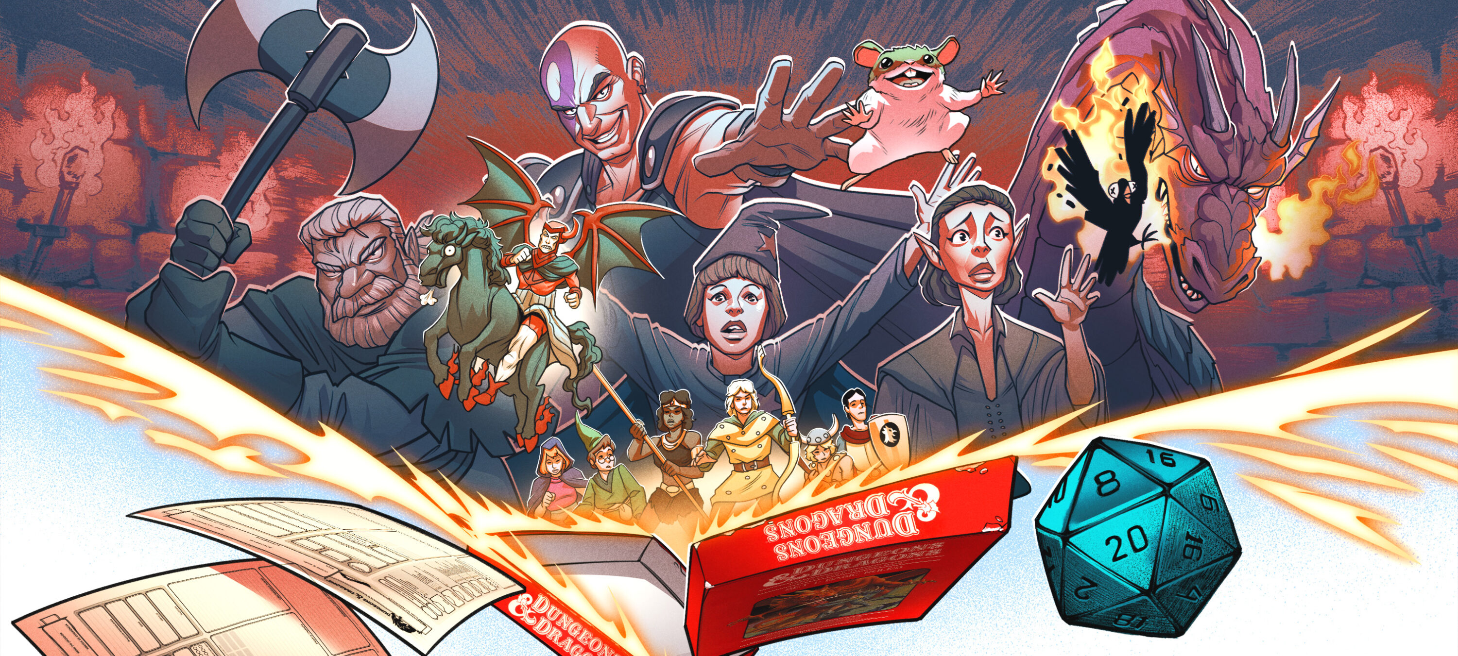 Dungeons and Dragons: além dos livros